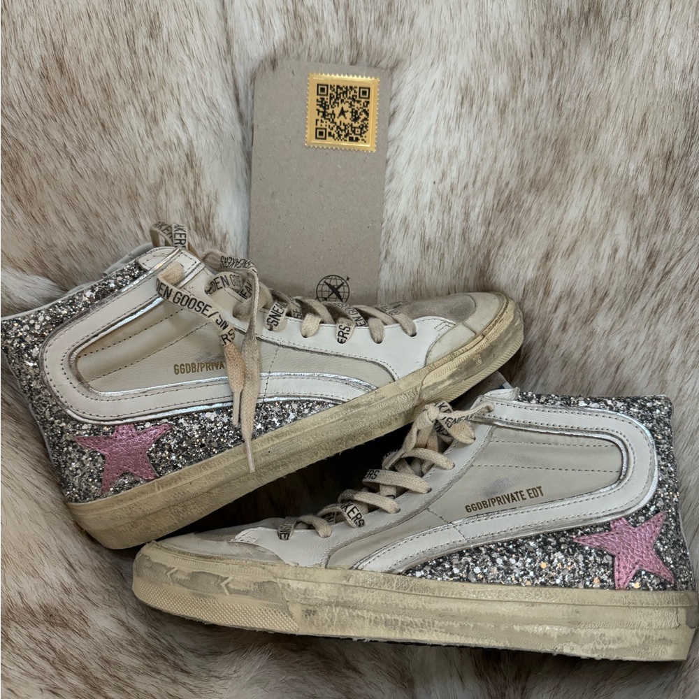 Brand new in box Golden Goose Slide Double Quarter Penstar size 37